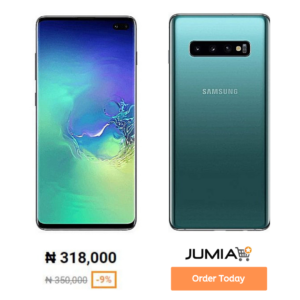 Samsung Galaxy S10 buy Online Nigeria